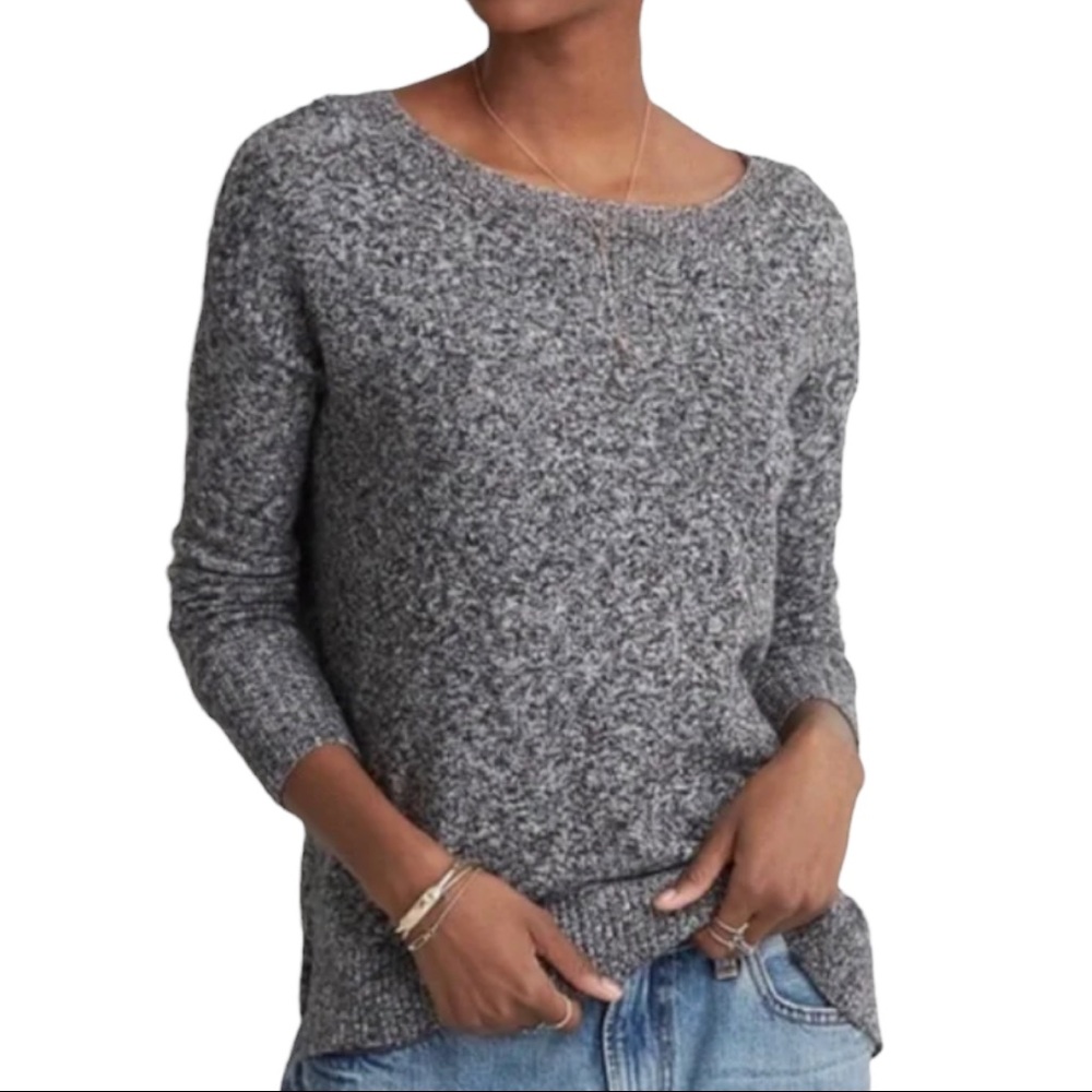 American Eagle Outfitters Fireside Blue Metallic Marled Sweater Size XS